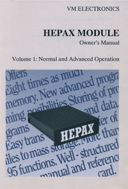 Manuel module HEPAX 1